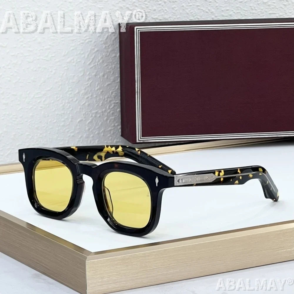 Top Quality Sunglasses for Men and Women DEVAUXI SIZE 43-27 Style UV400 Retro Fashion Special Design Sun Glasses with box