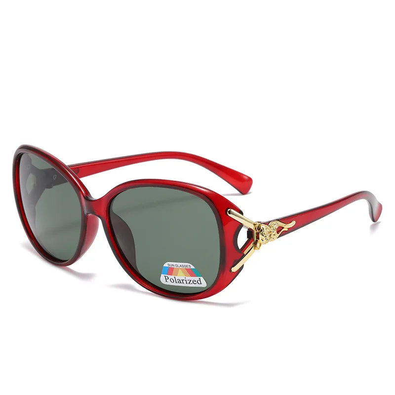 women's sunglasses, fashionable polarized sunglasses, oversized sunglasses, women's shading and UV protection