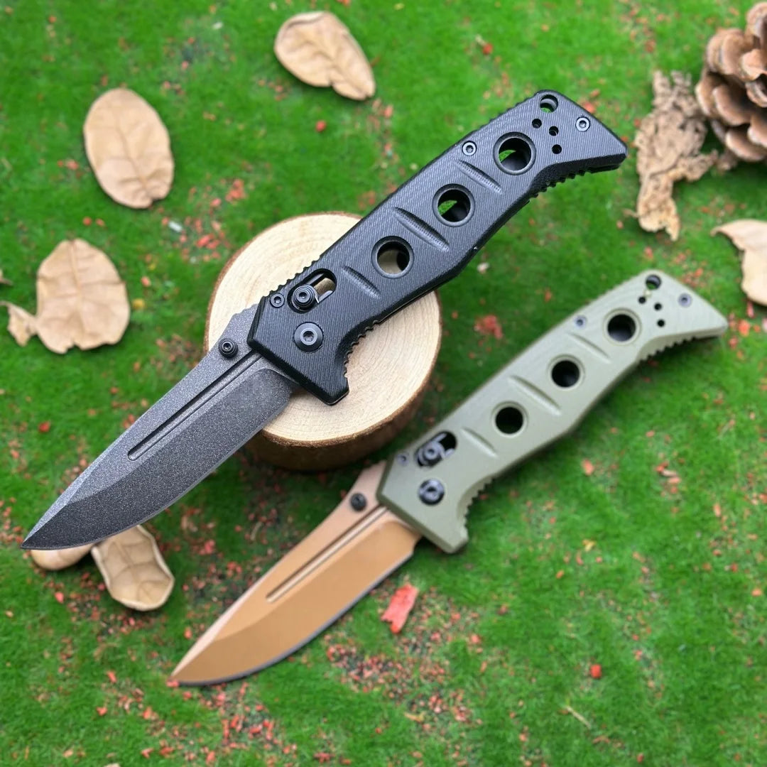 BM 273 Folding Knife, CNC Precision Grinding Process, G10 Fiberglass Handle, Post-Apocalyptic Gear