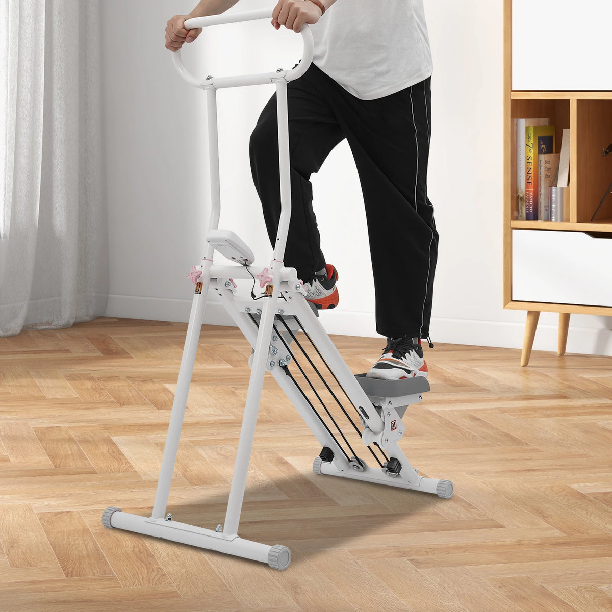 Stair Stepper for Home Gym Folding Vertical Climber Vertical Climber Machine Step Fitness Machines